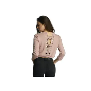 Damen-Hoodie DEF Lace-up image-2