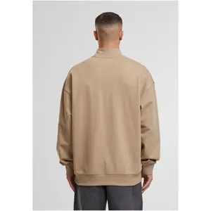 Sweatshirt com zip e colarinho redondo DEF image-4