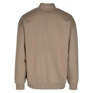 Sweatshirt com zip e colarinho redondo DEF image-3