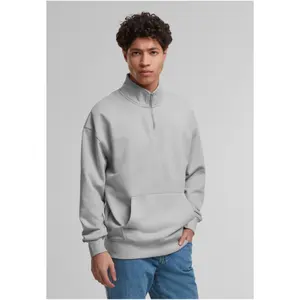 Sweatshirt com zip e colarinho redondo DEF image-2