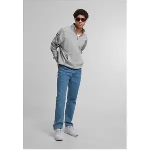 Sweatshirt com zip e colarinho redondo DEF image-1