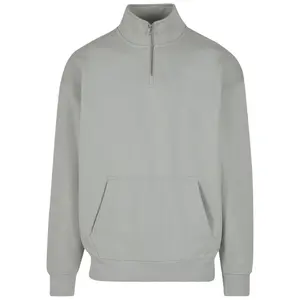 Sweatshirt com zip e colarinho redondo DEF image-0