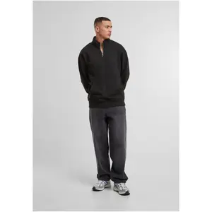 Sweatshirt com zip e colarinho redondo DEF image-1