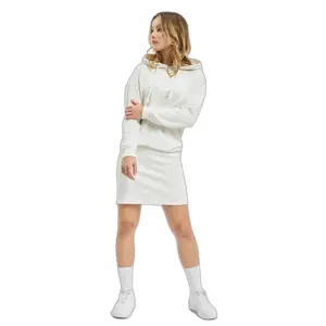 Robe sweat à capuche en coton femme DEF Organic image-2