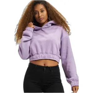 Hoodie Damen DEF Cropped image-1