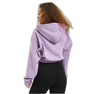 Hoodie Damen DEF Cropped image-4