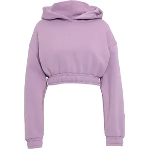 Hoodie Damen DEF Cropped image-0