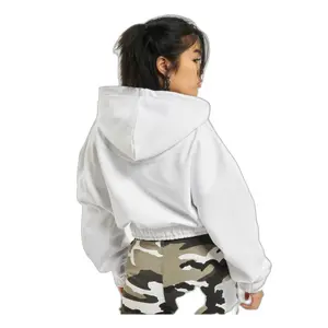 Cropped Damen-Kapuzenpullover DEF image-2