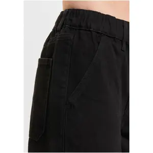 Cargo-bukser i denim til kvinder DEF image-3