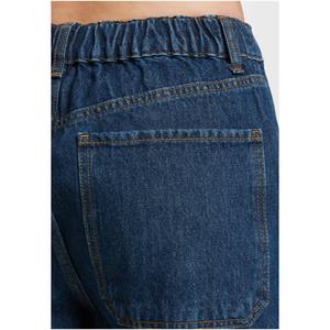 Cargo-bukser i denim til kvinder DEF image-4