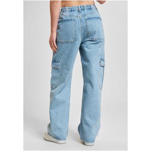 Pantalon cargo en jean femme DEF image-2