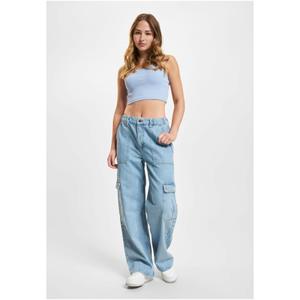 Pantalon cargo en jean femme DEF image-3