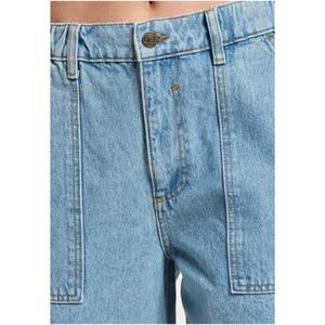 Pantalon cargo en jean femme DEF image-4