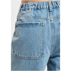 Pantalon cargo en jean femme DEF image-5