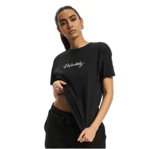 Women's T-shirt DEF Handwriting Definitely Embroidery image-1