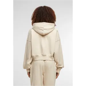 Casaco com capuz com fecho de correr para mulher DEF image-4