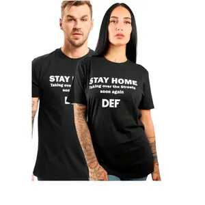 T-Shirt DEF Stay Home image-0