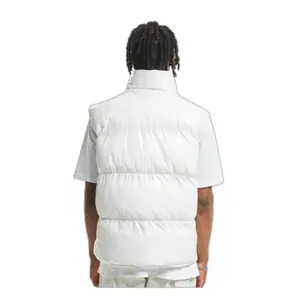 Sleeveless Puffer Jacket DEF Shiny image-2