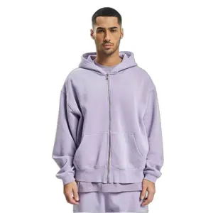 Sweatshirt à capuche zippé DEF image-0