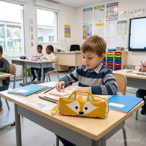 Trousse Deglingos Simple Tete Animal Cyranos Le Renard image-1