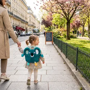 Backpack Deglingos Velours Le Koala image-1