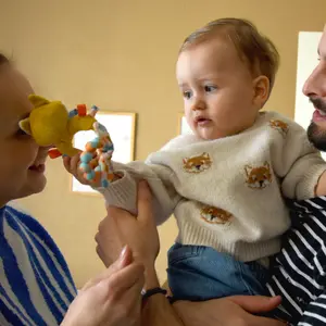 Kousací kroužek Deglingos Silicone Bois Cyranos Le Renard image-1