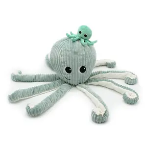 Peluche Deglingos Ptipotos Pieuvre Maman/Bebe