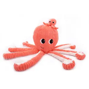 Peluche Deglingos Ptipotos Pieuvre Maman/Bebe