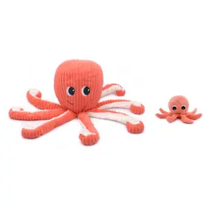 Peluche Deglingos Ptipotos Pieuvre Maman/Bebe image-5