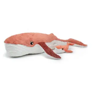 Peluche Deglingos Ptipotos Baleine Maman/Bebe