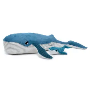 Peluche Deglingos Ptipotos Baleine Maman/Bebe