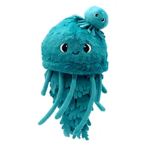 Peluche Deglingos Ptipotos Meduse Maman/Bebe image-1