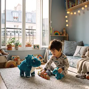 Peluche Deglingos Ptipotos Triceratops Maman Bebe image-2