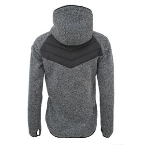 Giacca con cappuccio bimateriale da donna Degré Celsius Alberry image-1