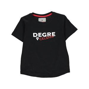 ecalogo-3-8-pf-noir-t-shirt-met-korte-mouwen-voor-kinderen-degre-celsius-zwart
