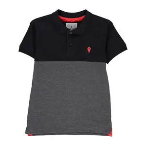 Children's short-sleeved polo shirt Degré Celsius image-0