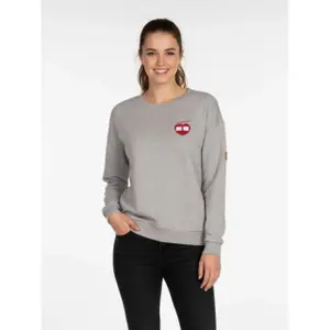 Sweatshirt woman DEGRE7 Roses image-4