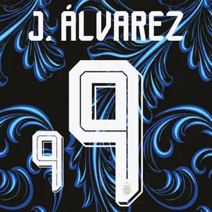 Argentine flocking away Coupe du Monde J.ALVAREZ #9 2026