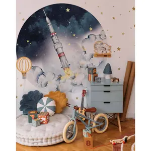 Autocollants bébé Dekornik Rocket In A Circle / Industrial Evolution image-1