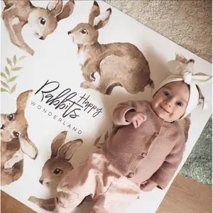 Autocollants bébé Dekornik Happy Rabbits Wonderland Set image-4