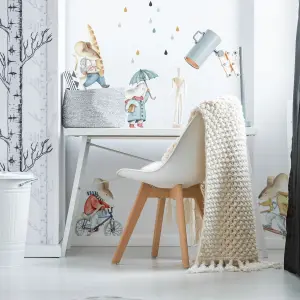 Klistermärken för barn Dekornik Little Mouse Street Set image-1