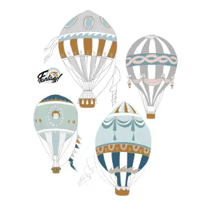 Αυτοκόλλητα μωρού Dekornik Balloons Fantasy (x4) image-0