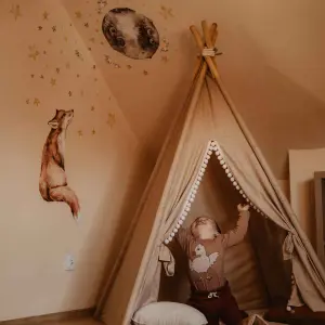 Αυτοκόλλητα μωρού Dekornik Mr. Fox Good Night image-3