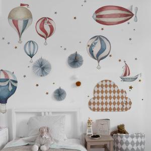 deko-n-nnm-048-s-stickers-voor-baby-s-dekornik-sky-is-the-limit-balloons-set-wit-blauw