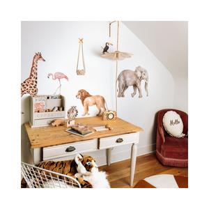 deko-n-nnm-054-s-stickers-voor-baby-s-dekornik-savanna-wonderland-set-beige-bruin