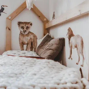 Αυτοκόλλητα μωρού Dekornik Little Lion Savanna Adventure image-2