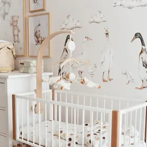 Αυτοκόλλητα μωρού Dekornik White Ducks Return To Innocence image-0