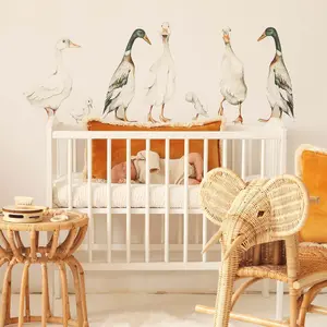 Αυτοκόλλητα μωρού Dekornik White Ducks Return To Innocence image-1