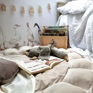 Αυτοκόλλητα μωρού Dekornik White Ducks Return To Innocence image-3