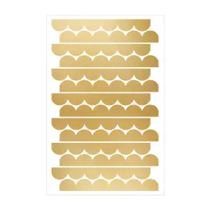 Αυτοκόλλητα μωρού Dekornik Circles Gold image-0